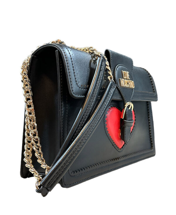 Love Moschino Borsa Tracolla Cuore Frontale Guarda OraTime Outlet